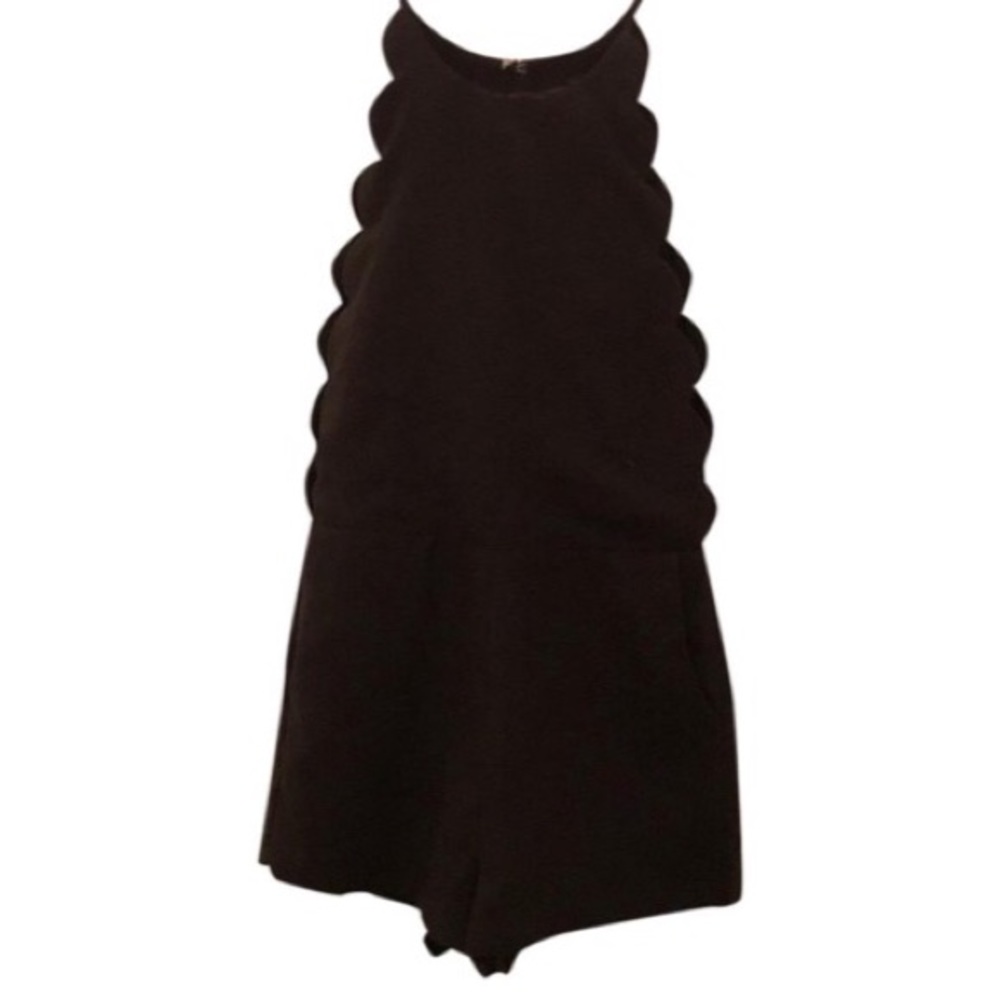Endless Rose Black Romper